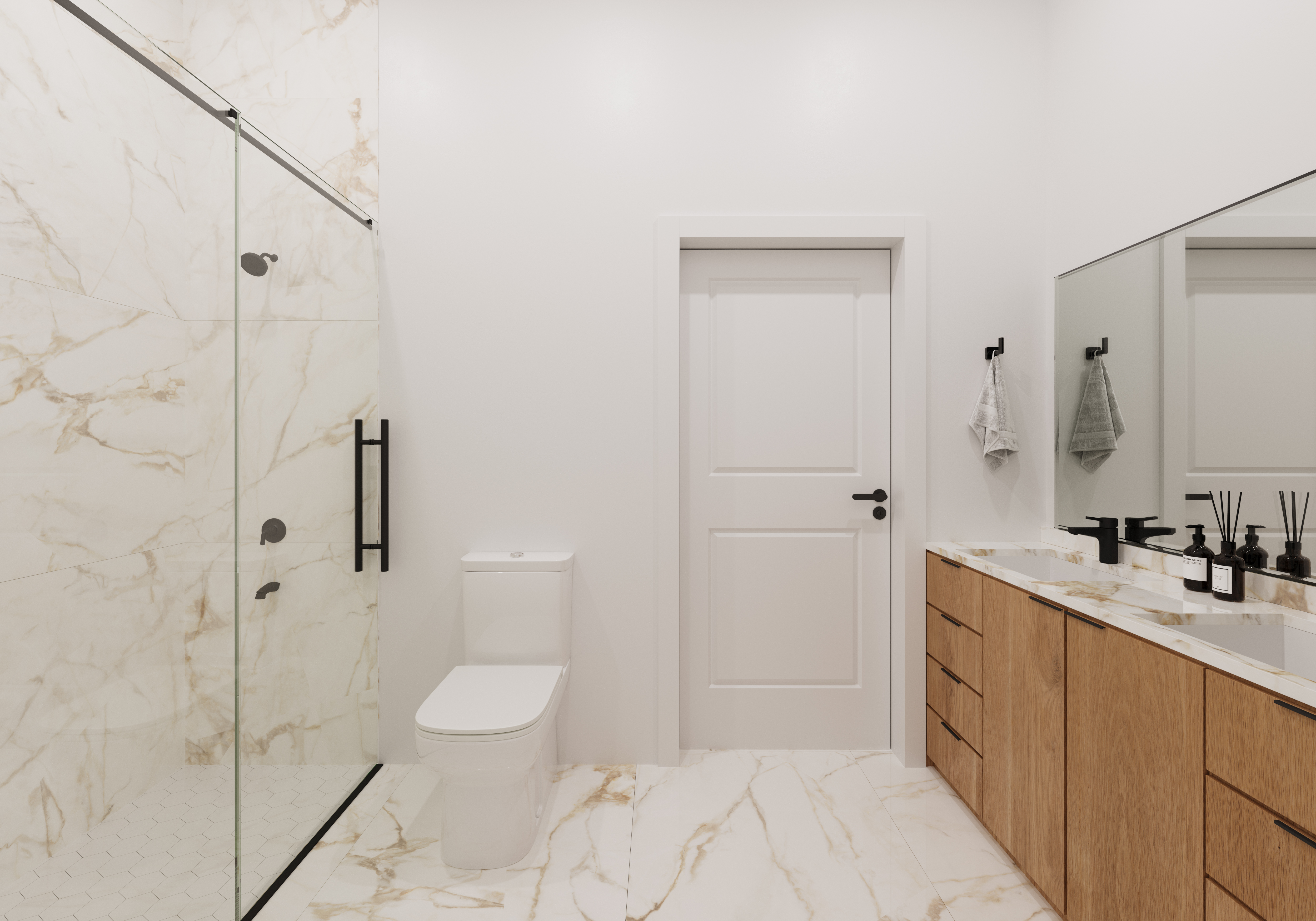 On Centro Onx Homes Florida City FL - Bathroom render
