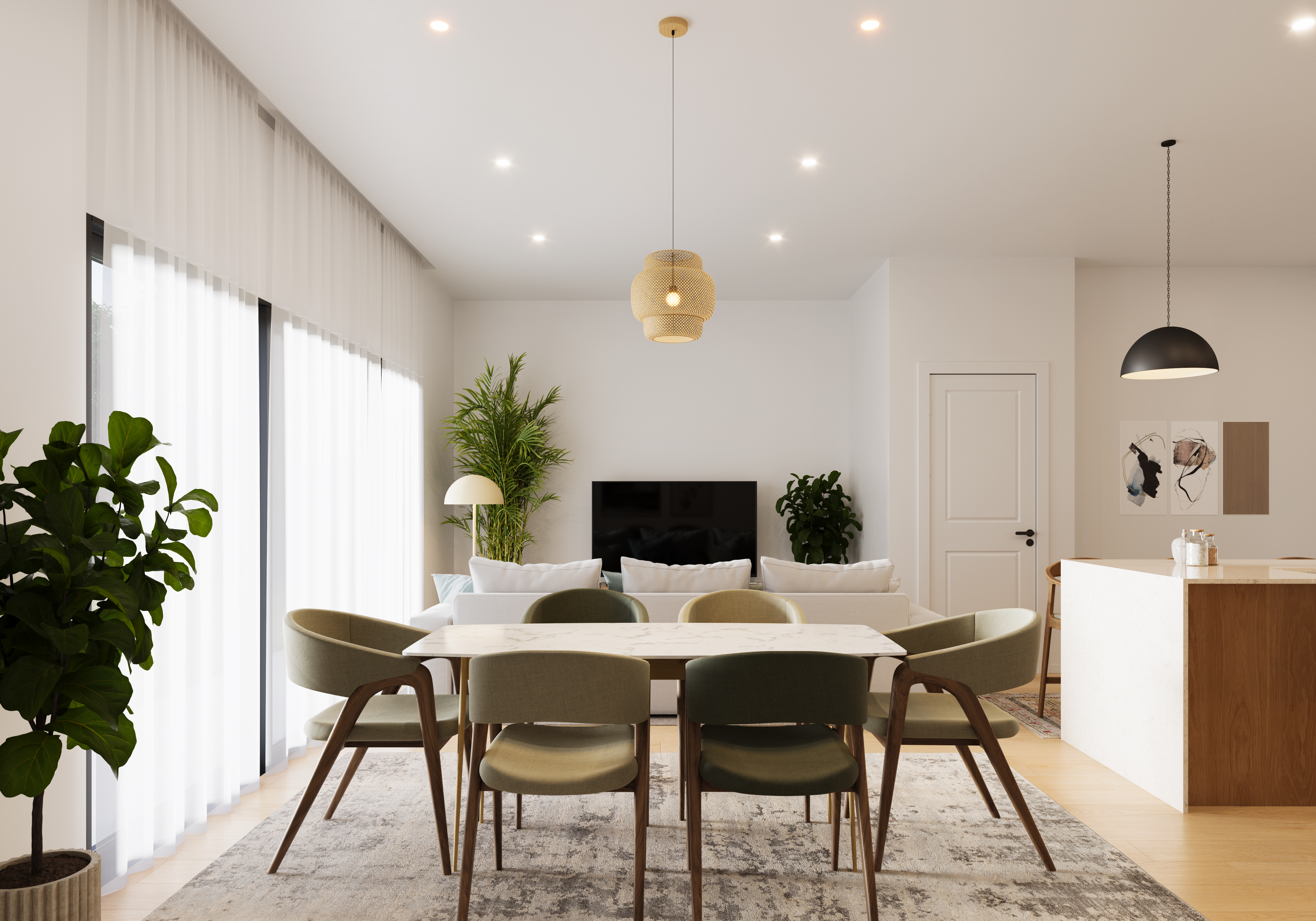 On Centro Onx Homes Florida City FL - living