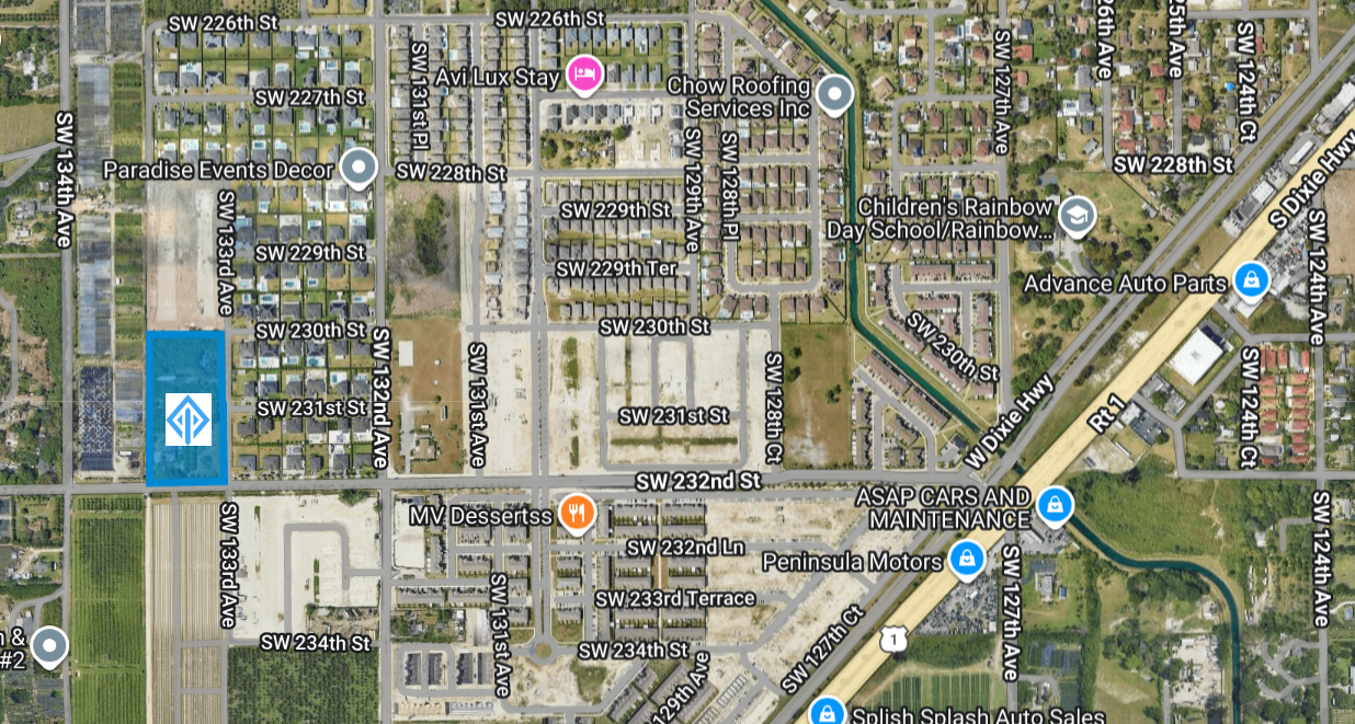 BlueNest 67-townhouse community at 13301 SW 232nd Street Miami-Dade